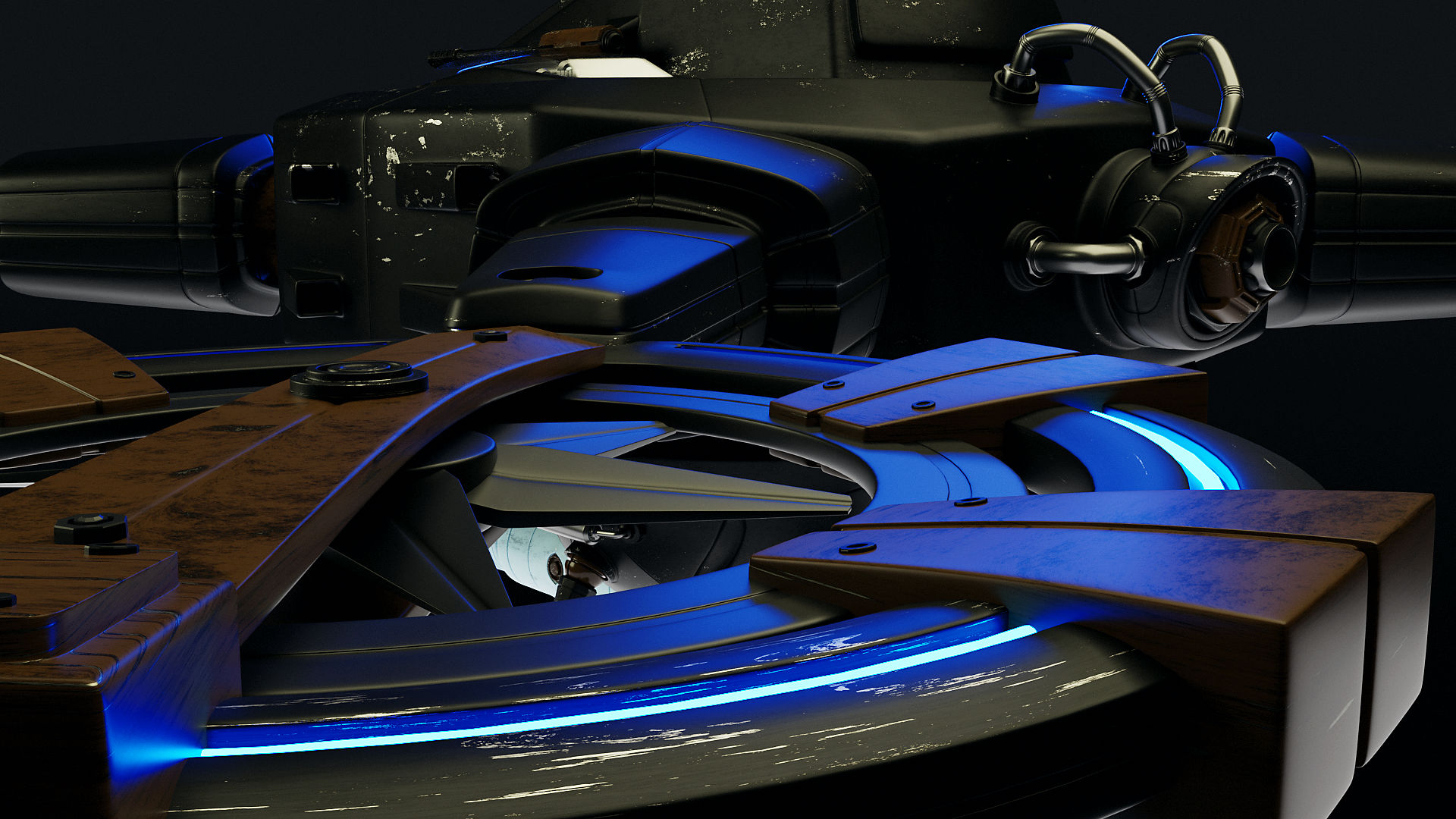 04 - A sci-fi drone concept - Sonny Nguyen