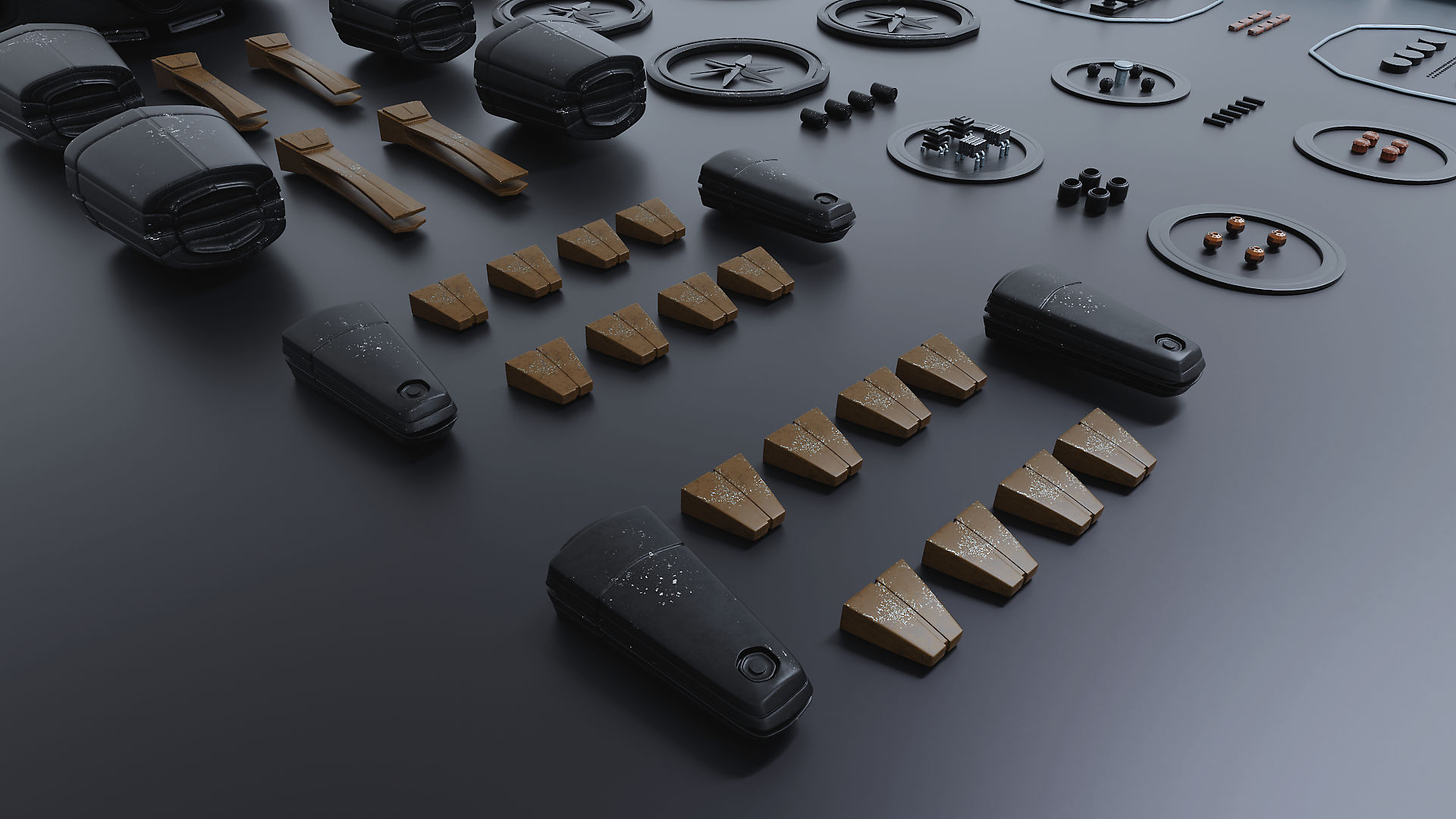 Flatlay 9 - A sci-fi drone concept - Sonny Nguyen