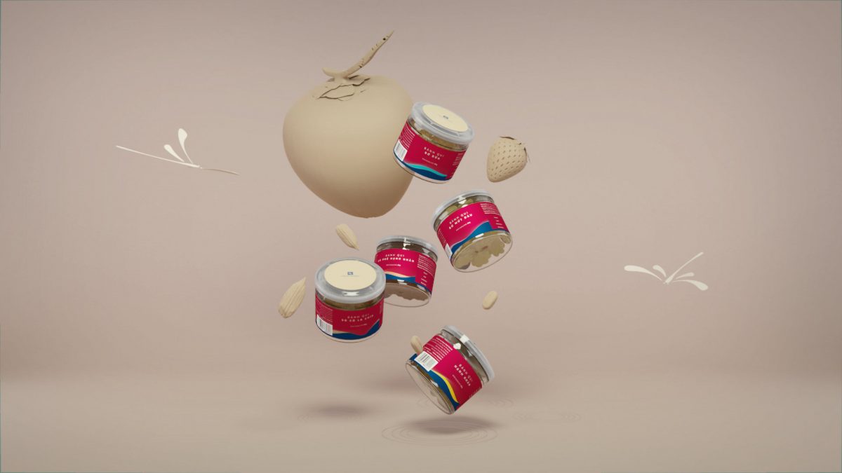 Scene 04 Tet Comp - Fresh Garden - Cookie "Tet" 3D product visualization - Sonny Nguyen
