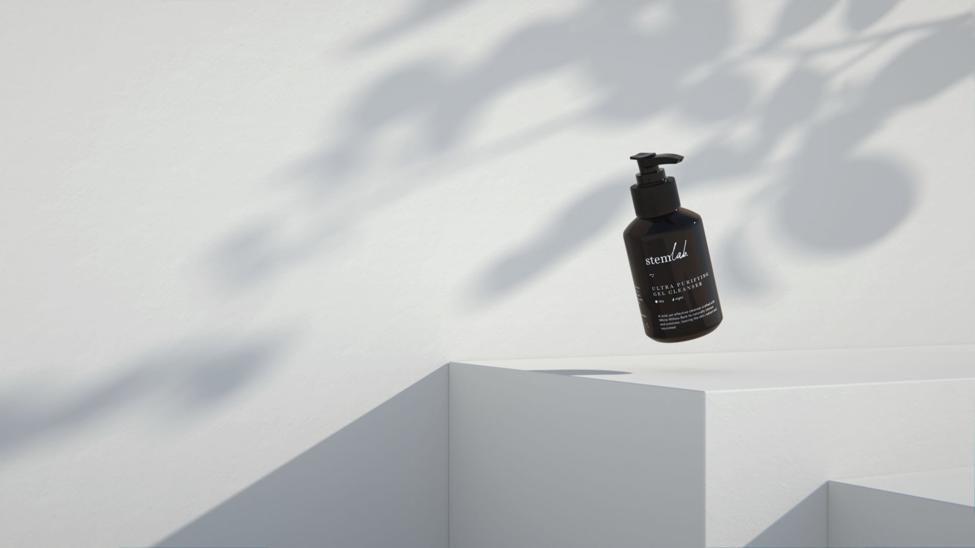 CGI Photography for Stemlab Ultra Purifying Gel Cleanser cosmetic product - by Sonny Nguyen