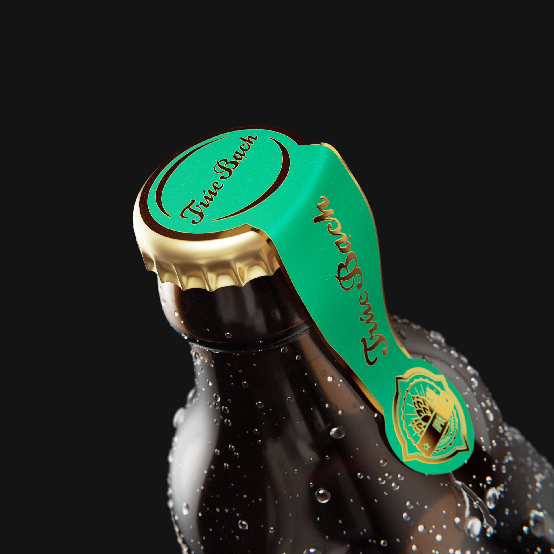 TrucBach IPA Scene 03 A1 - Trúc Bạch IPA Beer CGI Product Visualization - Sonny Nguyen