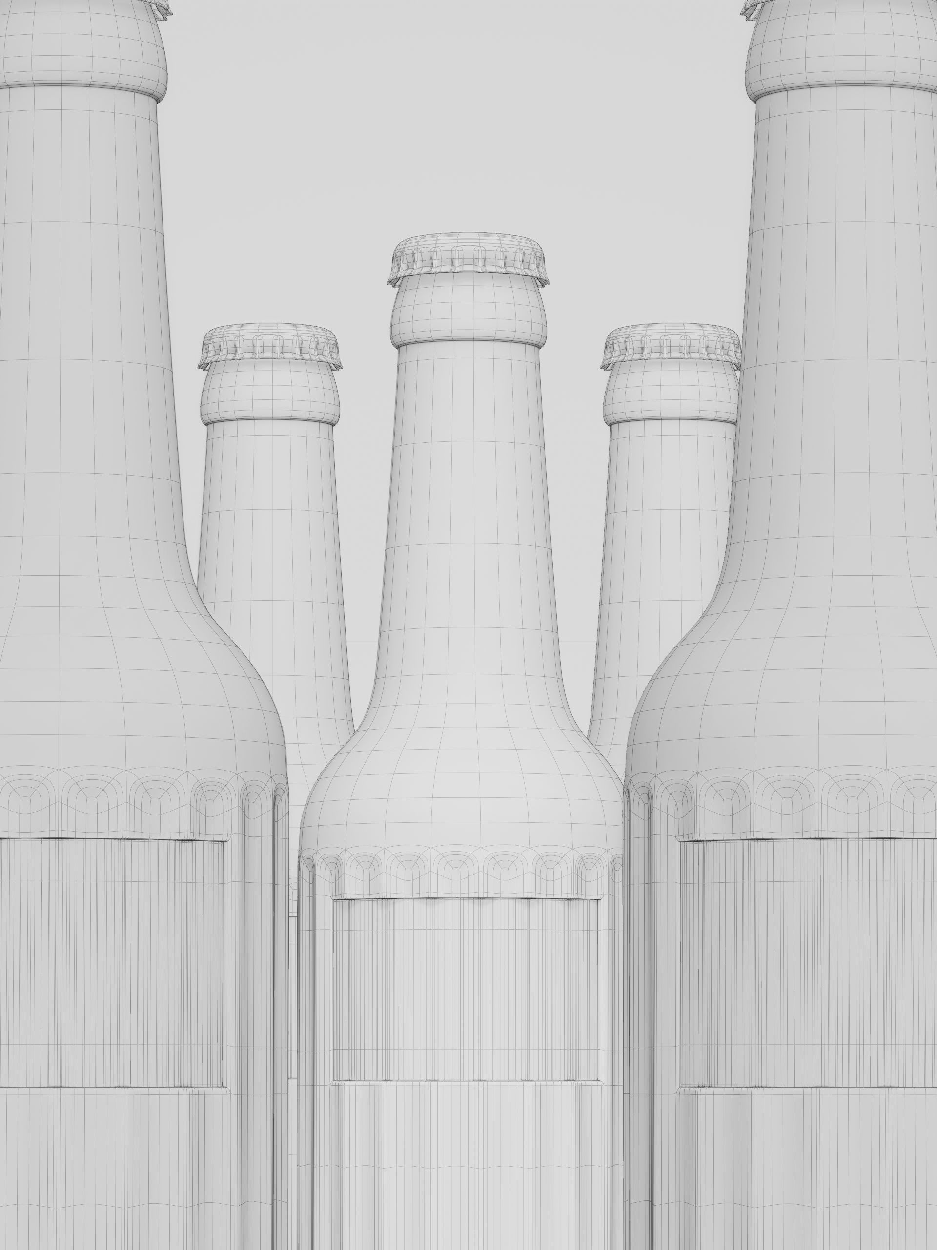 27A Noam Beer Wireframes V1 - NOAM lager beer CGI - Sonny Nguyen