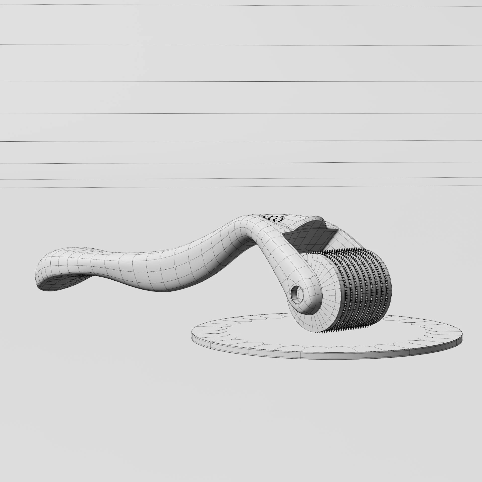 Derma Roller CGI Photography by Sonny Nguyen