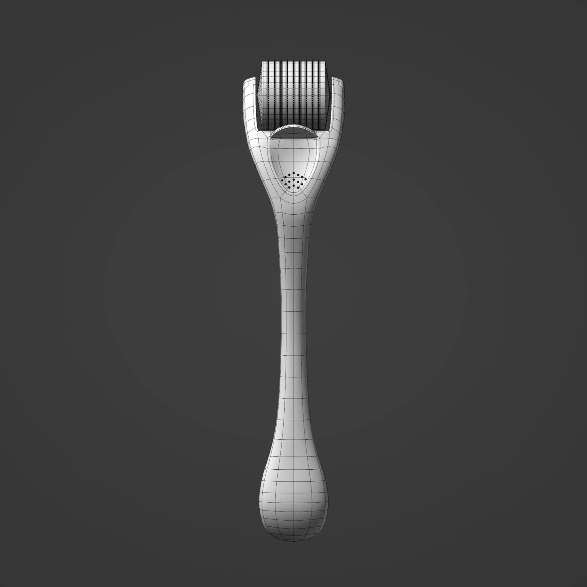 Matte Black Black Roller WF1 by Sonny Nguyen jpg - Roselynboutique Derma Roller Matte Black CGI shots - Sonny Nguyen