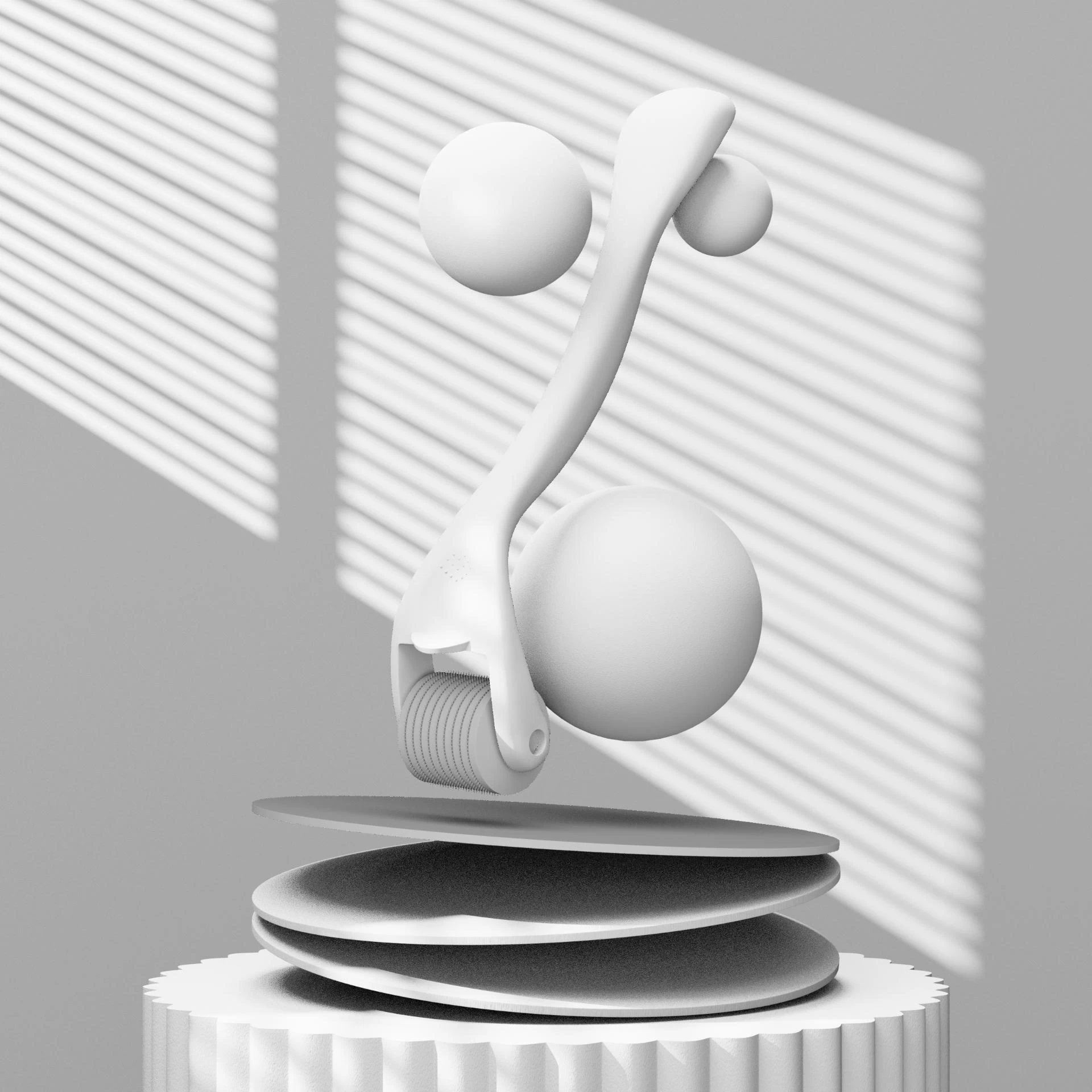 Derma Roller CGI Photography by Sonny Nguyen