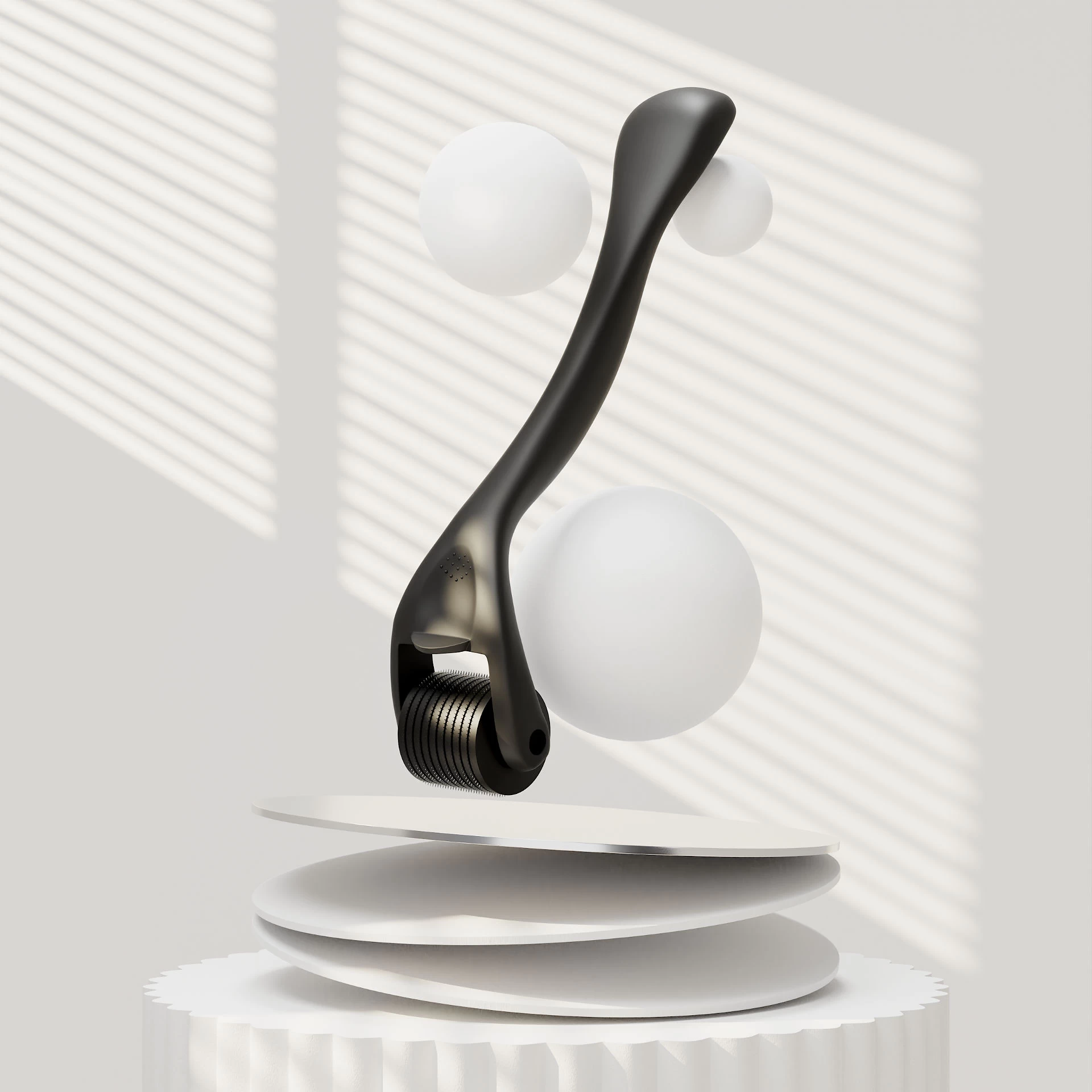 Derma Roller CGI Photography by Sonny Nguyen