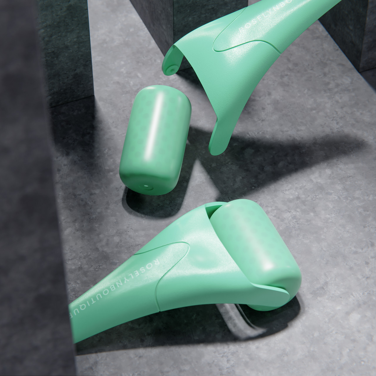 Ice Roller (Full Green) CGI Product Photography - 14 - Sonny Nguyen Ice Roller (Full Green color) CGI Product Photography