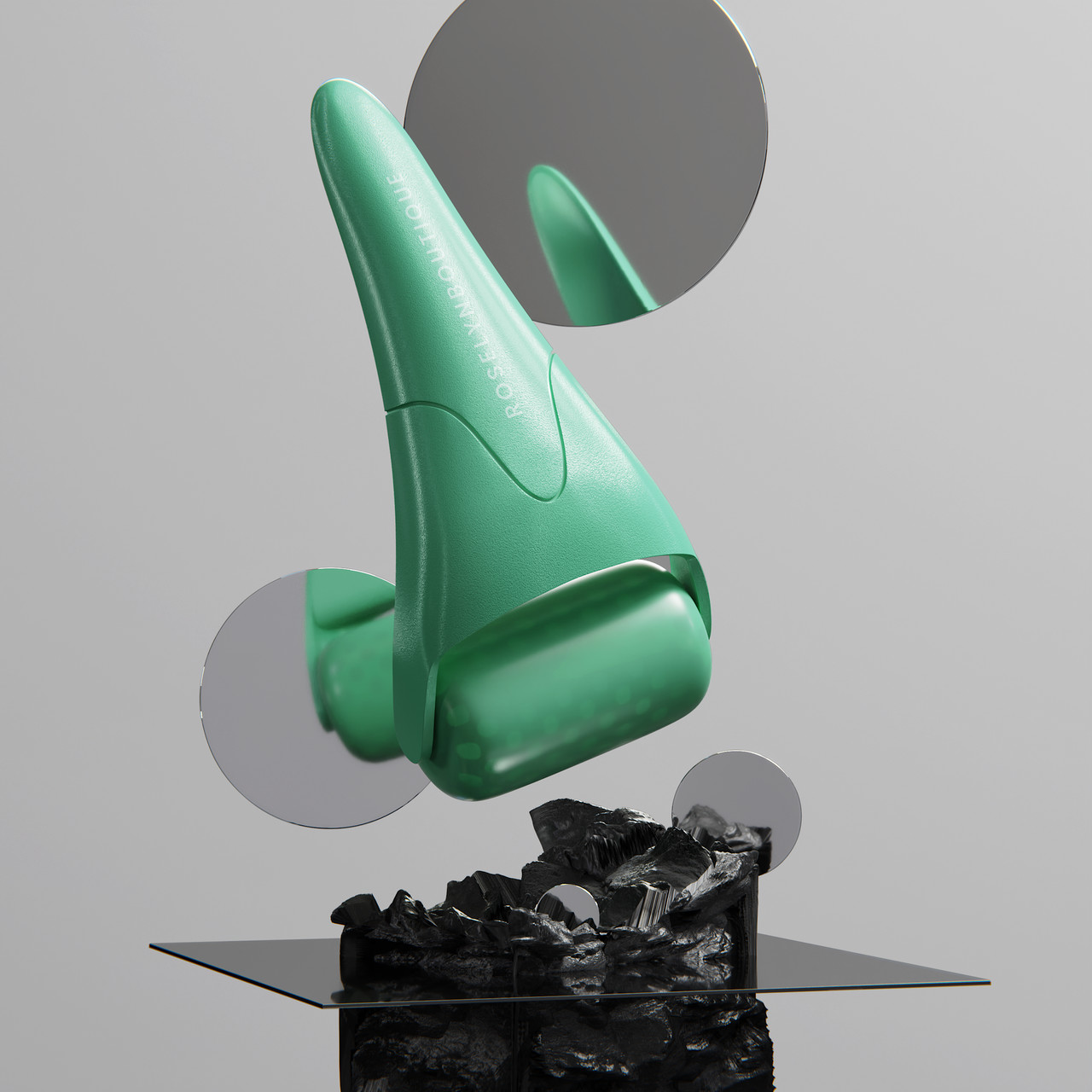 Ice Roller (Full Green) CGI Product Photography - 2 - Sonny Nguyen Ice Roller (Full Green color) CGI Product Photography